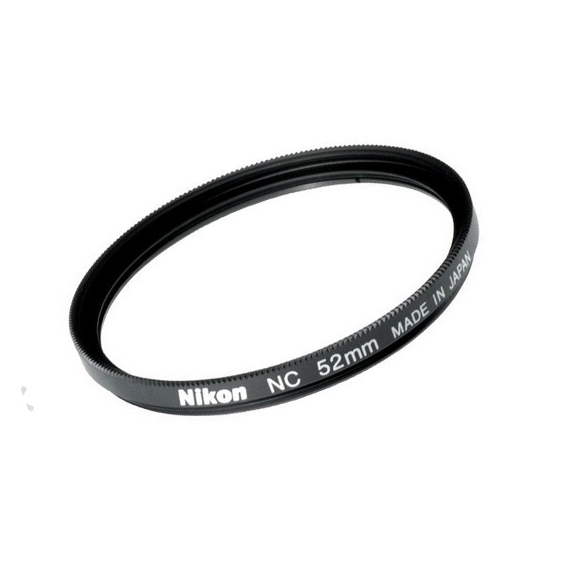 尼康(Nikon) 52mm UV镜 中性色彩NC滤镜 玻璃镜片
