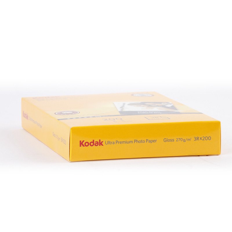 柯达(KODAK)270g RC高光相片纸5寸-100张/包 喷墨照片纸