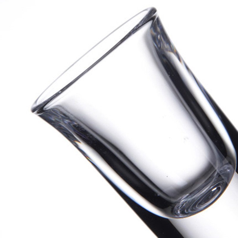 厚底烈酒杯6只套装水晶玻璃小白酒杯吞杯酒具子弹杯玻璃杯包邮