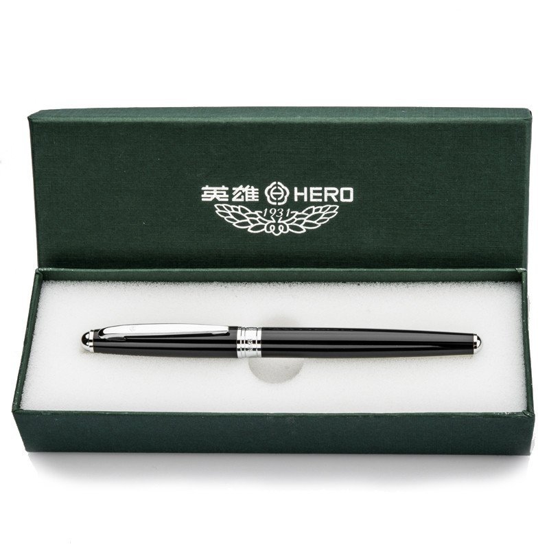 英雄(HERO)钢笔 377精装盒铱金笔/墨水笔/签字笔