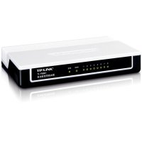 普联(TP-LINK)TL-R860+ 8口百兆多功能小企业办公家用宽带有线路由器流量控制花生壳
