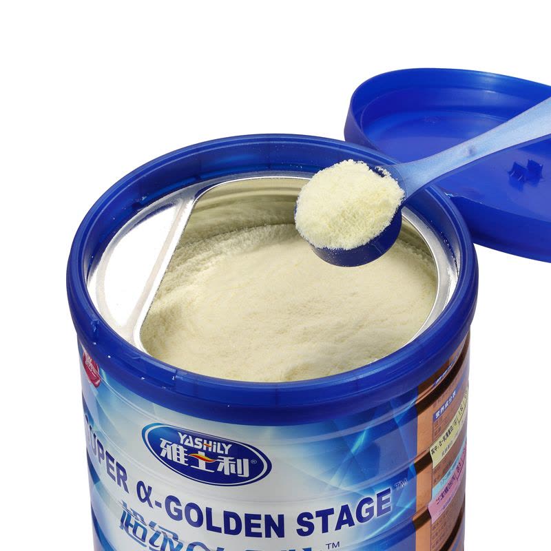 雅士利(Yashily)超级α-金装3段(1-3岁)幼儿配方奶粉900g罐装(新西兰进口)图片
