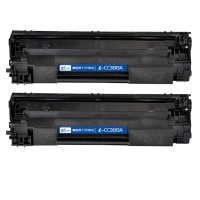 e代 CC388A硒鼓双支装适用惠普HP P1007/P1008/P1106/P1108/M1136/M1213打印耗材