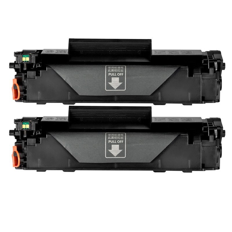 e代 CC388A硒鼓双支装适用惠普HP P1007/P1008/P1106/P1108/M1136/M1213打印耗材