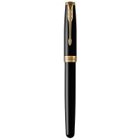 派克(PARKER)2015卓尔纯黑丽雅金夹钢笔 墨水笔