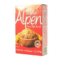 英国进口 欧倍(Alpen)瑞士风味燕麦干果早餐麦片(原味)375g