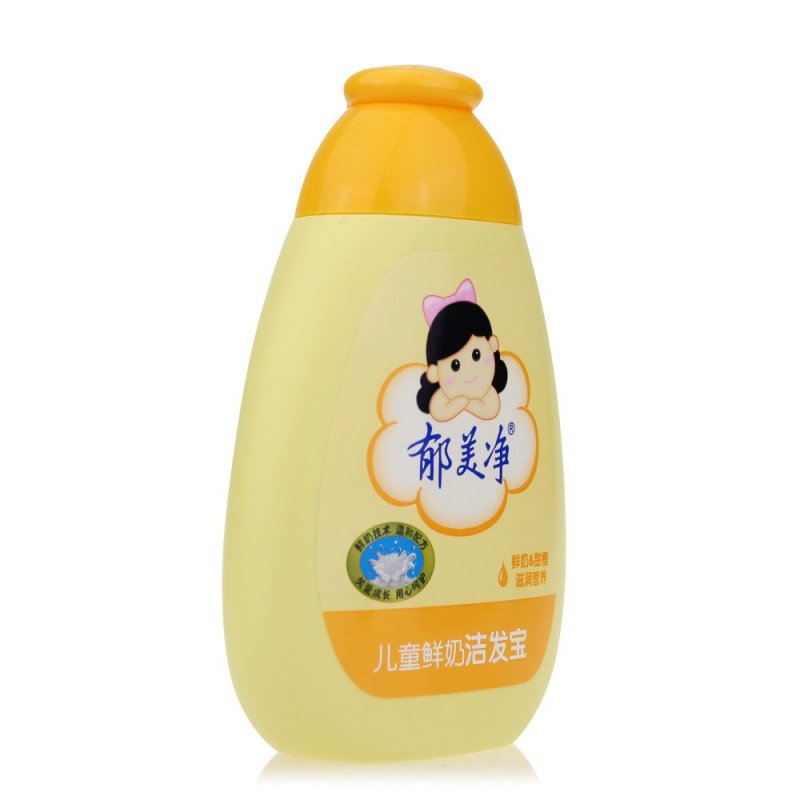 郁美净YUMEIJING 儿童鲜奶洁发宝 200g 母婴幼儿童洗发水 滋养头发有香味