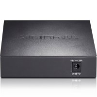普联（TP-LINK）5口全千兆非网管PoE交换机TL-SG1005P网络监控无线AP供电器模块