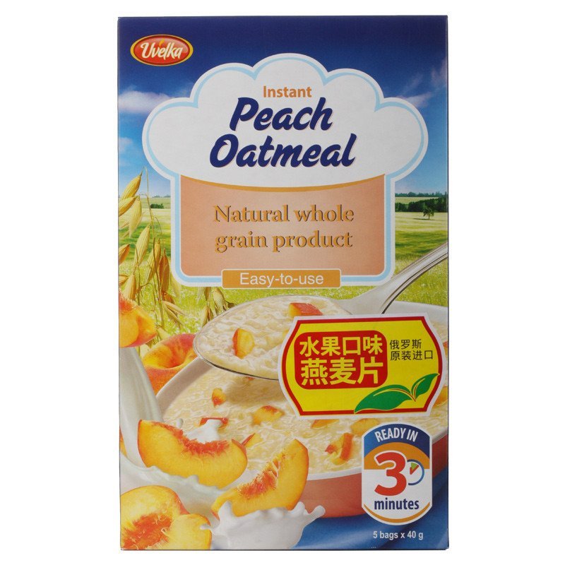 俄罗斯五味佳桃子燕麦片(及时谷物)