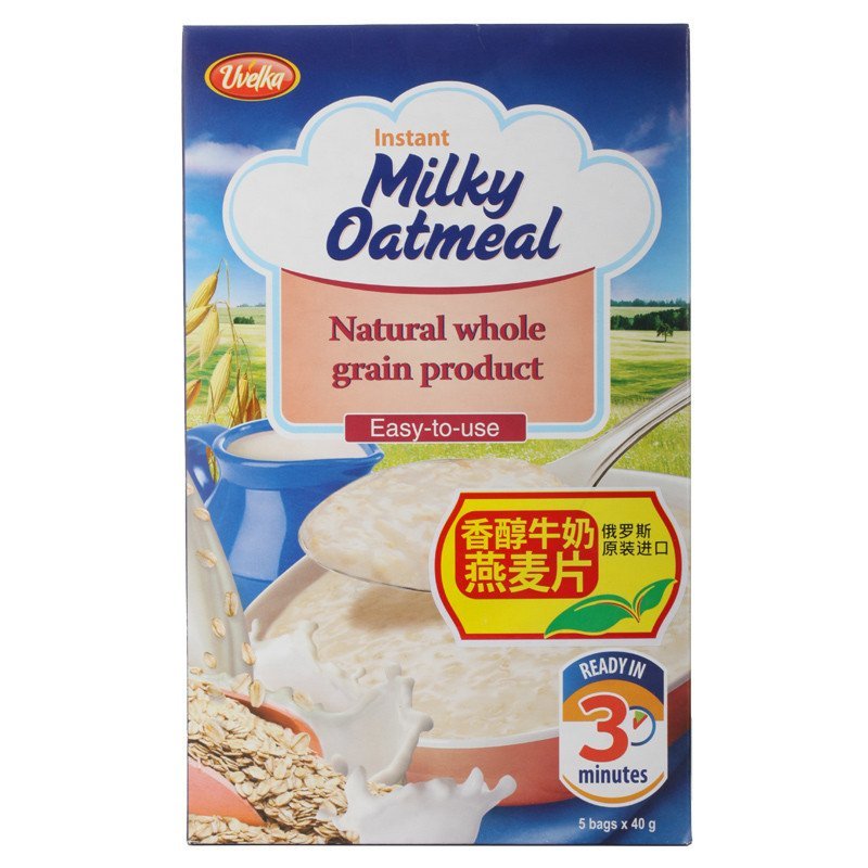 俄罗斯五味佳牛奶味燕麦片(即食谷物)
