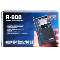 德生收音机 R808 全波段 迷你便携 立体声收音机 老人收音机