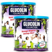 2罐装▏ GLUCOLIN 葡萄灵 葡萄糖粉 黑加仑味 420g 马来西亚进口 罐装 膳食营养补充剂