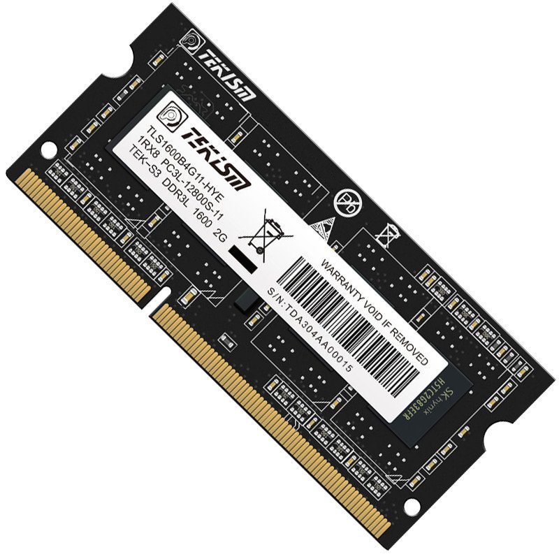 特科芯(TEKISM)TEK-S3 2G DDR3L 1600MHz 笔记本内存条