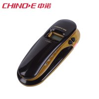 中诺(CHINO-E)C123电话机 咖啡色 来电显示座机时尚可爱小挂机家用酒店壁挂固定电话办公话机
