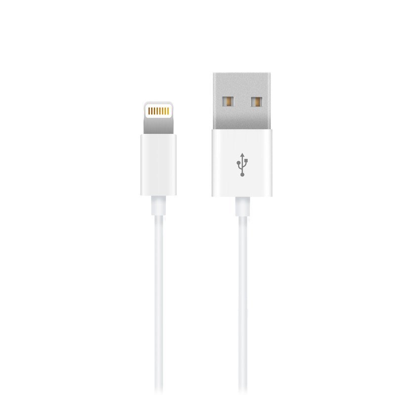 aigo 爱国者 苹果数据线 L007 MFi认证 Lightning闪电接口 1米 白色 iPhone通用