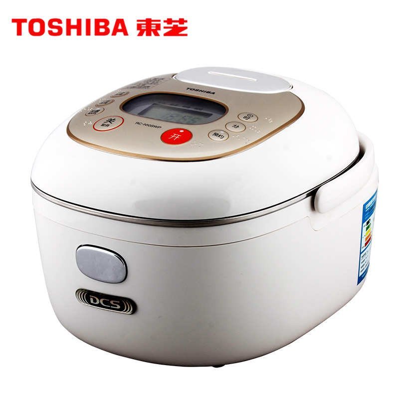 东芝(TOSHIBA) 电饭煲 RC-N10SWP 3升微电脑智能预约三维立体加热3-4人