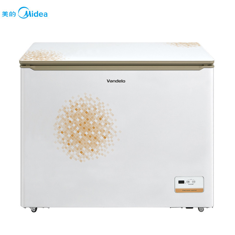 美的(Midea) BD/BC-208KEV白色 208升卧式单温冷柜 冷冻冷藏一室冰柜