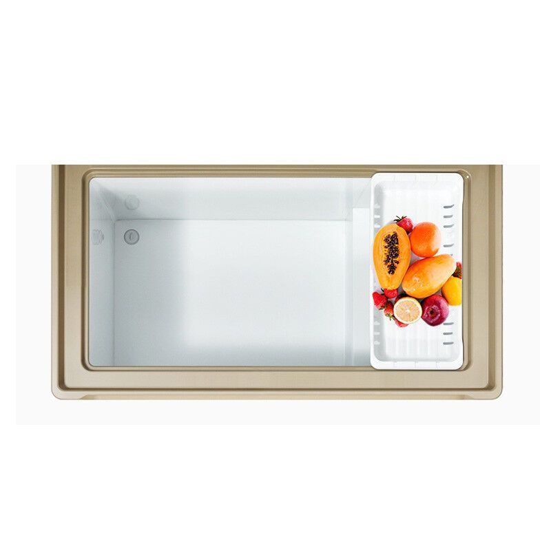 美的(Midea) BD/BC-208KEV白色 208升卧式单温冷柜 冷冻冷藏一室冰柜