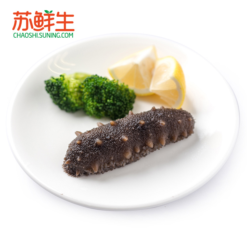 [苏鲜生]山东长岛冰冻即食海参1条35-40g/条