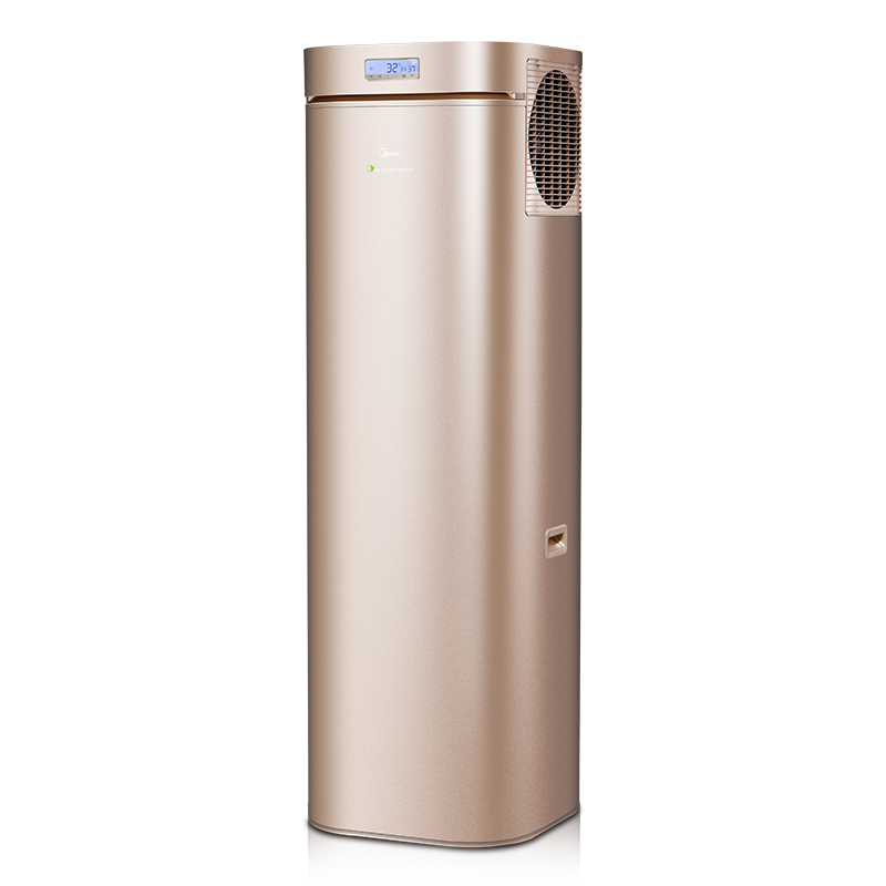 midea美的rsj20180rd优泉空气能热水器家用空气源热泵电热水器土豪金