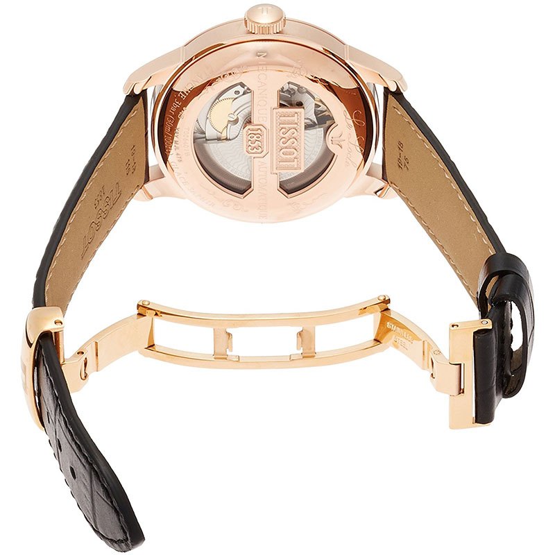 天梭(TISSOT)新款80小时力洛克系列自动机械男士手表