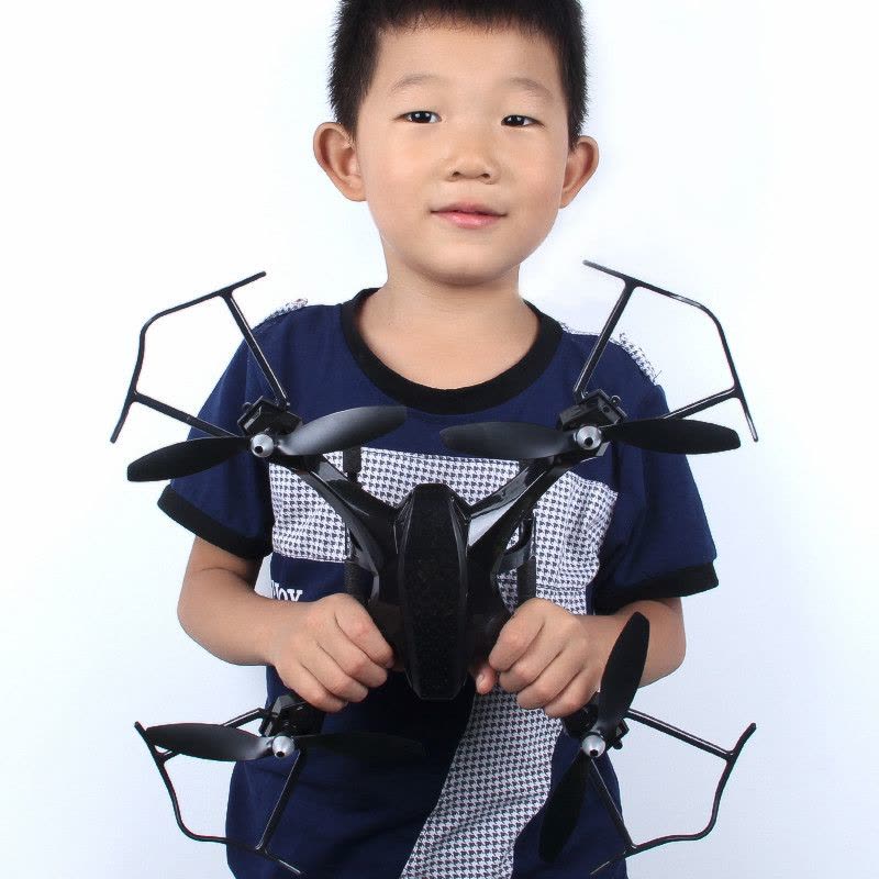 遥控飞机高清航拍四轴无人机飞行器航模直升机飞行玩具男孩19定高时传200万像素黑色880-19图片