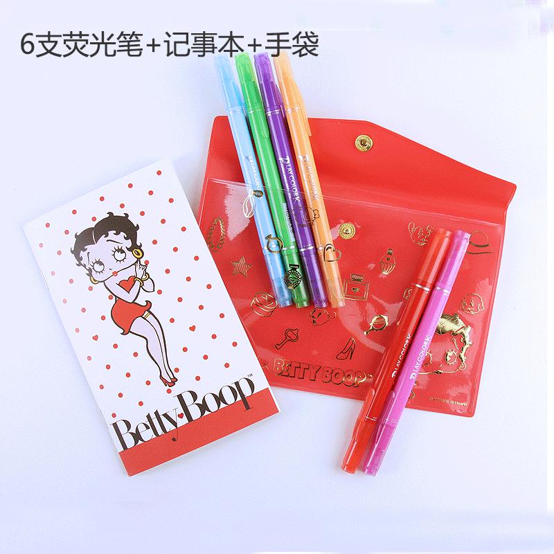 Tombow 日本蜻蜓TOMBOW 双头水性水彩笔插画 WS-TP 6色套装图片