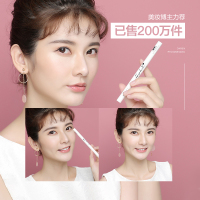 [lac彩妆初学者套装]烙色不易粘杯学生可爱韩版防水显色口红07豆沙色+防水防汗自然持久赫本经典气质眉笔04棕褐色