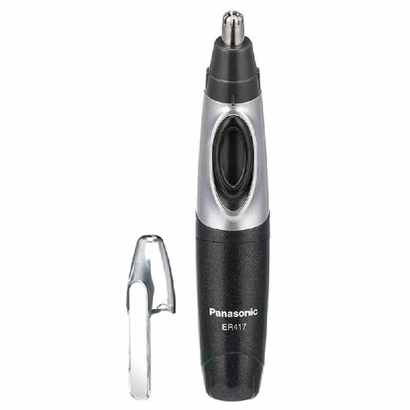 松下（Panasonic）电动鼻毛修剪器ER417K修耳毛男士修剃鼻毛刮鼻毛机全身水洗干电池式高清大图