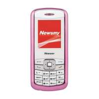 纽曼手机P18(白粉)