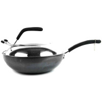 苏泊尔炒锅FC30T6(真不锈健康铁锅 可立盖)