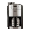 北美电器(ACA)AC-M125A 精准控温系统 还原咖啡最本质味道的家用磨豆咖啡机 黑色
