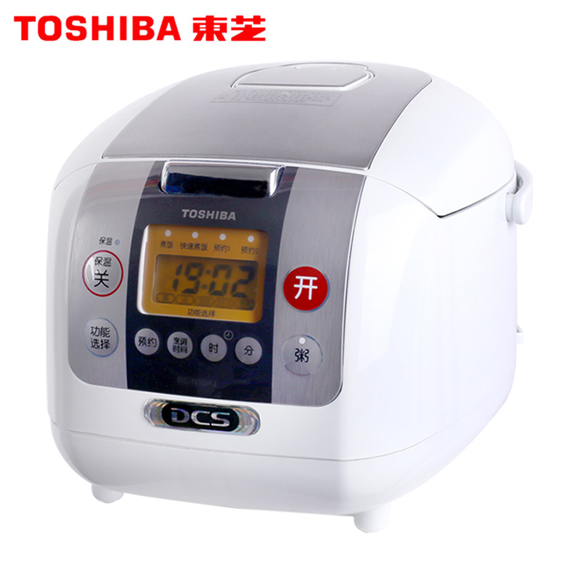 东芝（TOSHIBA）电饭煲RC-N15PJ 4L 家用智能预约全自动多功能电饭煲