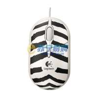 罗技趣味光电鼠标(斑马)(931632-0114)(卓优)