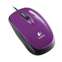罗技有线键鼠M115(紫)(910-001142)(卓优)