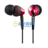 索尼耳机MDR-EX77SLRQ(红)