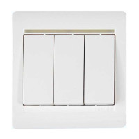 西蒙55系列三位单极琴键开关N51031B