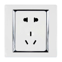 西蒙58系列两极加两极带接地插座S51084(10只装)