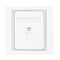 西蒙58系列一位电话插座S55214