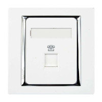 西蒙58系列一位电话插座S55214(10只装)