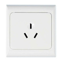 西蒙61系列16A两极带接地插座J60436