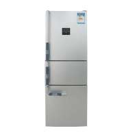 美的冰箱BCD-228UTM6(银白拉丝)