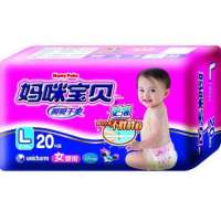 妈咪宝贝纸尿裤L女20片(09)+2