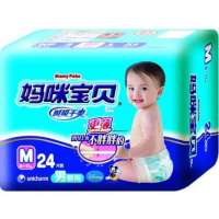 妈咪宝贝纸尿裤M男24片(09)+4