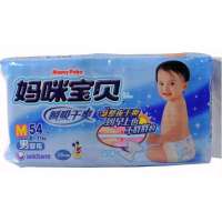 妈咪宝贝纸尿裤M男54片(09)+6