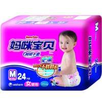 妈咪宝贝纸尿裤M女24片(09)+4
