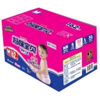 妈咪宝贝纸尿裤瞬吸干爽M女162片(婴儿渠道)