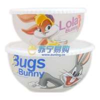 迪士尼兔八哥情侣套餐碗WB-DC05