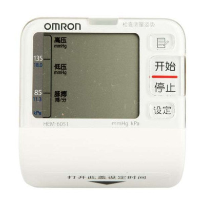 欧姆龙电子血压计HEM-6051