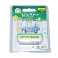迪比科充电电池2300mAh*2AA